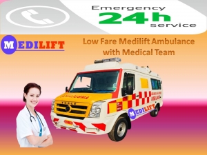 Pick Medilift Reasonable Cost Ambulance in Darbhanga